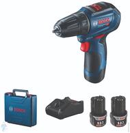 �����-���������� BOSCH GSR 12V-30 ��������������, 2 ��������, 420/1600��/���, � �����, 06019G902