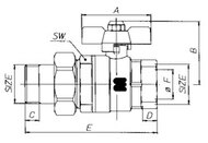 S.227 ���� ������� 1" �� "ENOLGAS" � ����������� PN30