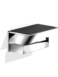 Держатель туалетной бумаги Decor Walther CONTRACT с полкой, цвет: хром 0654100
