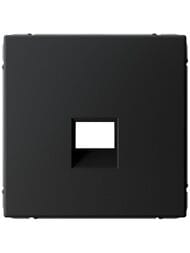 Накладка Systeme Electric ARTGALLERY информационная типа Keystone, карбон, GAL001084