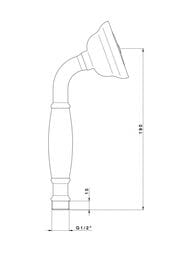 Лейка душевая Nicolazzi C7104MCR хром