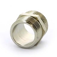 Ниппель Tiemme 3/4"Нх3/4"Н лат.никелир, 1500084(1552N000505)