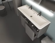 ����� ��� ���������� Cezares STYLUS (140x48x55) ���������, 6 ������, Grigio nuvola 55233