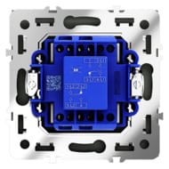 Перекрестный переключатель одноклавишный Voltum S70 VLS010506, титановый