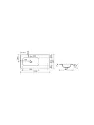�������� ��������� Ceramicanova Element 1010�457�137 ���� �����, ����� CN7014