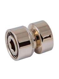 SCHLOSSER Резьбовое соединение для стальных труб GW M22x1,5 x GW 1/2, золото, 602700002.04