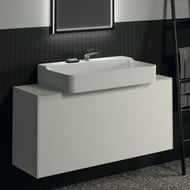 Столешница для тумбы 120 Ideal Standard CONCA 1200x373x6 керамическая, calacatta marble T4347DH — изображение 5