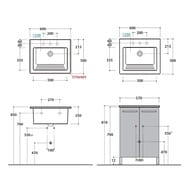 �������� Globo Forty3 (600x500�250) �������, 1 ��������� ��� ���������, ����� FO063.BI*1