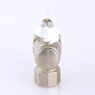 Кран угловой с американкой 3/4"ВН VALTEC BASE белая бабочка, с доп. уплотнением, VT.228.NRW.05 — изображение 7