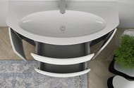 ����� ��� ���������� Cezares EDEN (1210�510�550) ���������, 2 ������, 2 �����, Frassino Bianco 54418
