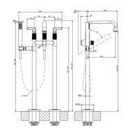 ��������� Gessi Inciso 58029.031 ��� �����/����, ���������, ������� �����, ����