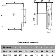 ���������� DICITI BREEZE D100 ���������, 90 �3/�, 25 ��, ���.������, �����, BREEZE 4C