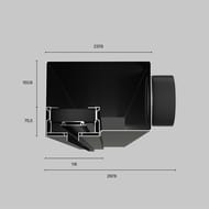 �������� � ����������� Maytoni Technical (��������) ARO-LD-G12-000004, ��������, ��� 12,5 ��, ������, ��� ��� 4