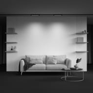 �������� ���������� Maytoni Basis Unity (����� �����) TR000-1-12W4K-B_1 4000K 12�� 110�, IP20, ������