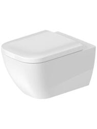 Унитаз подвесной DURAVIT HAPPY D.2 365х540х335 безободковый, крепление, WonderGliss 22220900001