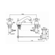 ��������� ��� �������� Delfi Z46242.8008 �� 3 ���������, c ������ ��������, ����