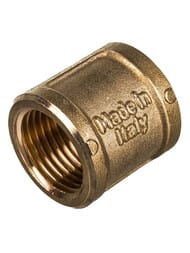 Муфта STOUT 1/2"ВВ, латунь,  SFT-0005-001212