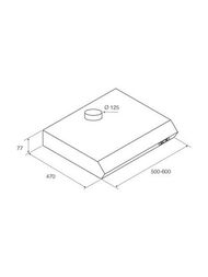 ������� JETAIR Light WH/F/50 (500�470�77) 350 �3/�, 53 ��, ����� PRF0094427B