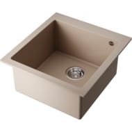 Мойка Omoikiri BOSEN 47-SA (470х500х220) врезная, тетогранит, бежевая 4993588