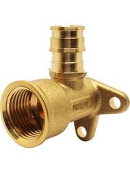 Водорозетка РОСТЕРМ Лайт 16х1/2"В, латунь (Q&E), L16RVO12