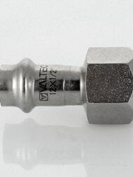 Пресс соединитель VALTEC 28х3/4"В, нерж. сталь, VTi.902.I.002805