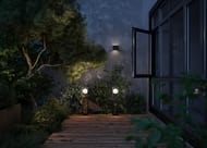 Уличный настенный светильник Maytoni Slate (Слейт) O483WL-L10GF3K, 10Вт IP54, графит — изображение 3