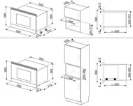 ������������ ������������� ���� SMEG MP822PO (595�390�334 ��), ���� ��������