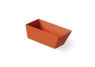Ванна отдельностоящая Dea Design DD8605 1700 7 (1700х730х600), прямоуг, слив-перел, д/к, оранжевый