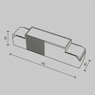 �������� ������� Maytoni Lighting control PSL-DL40-S-350-500mA DALI (DT6) 15-20W IP20, �����