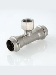 Пресс тройник VALTEC 22х1/2"Вх22, нерж. сталь, VTi.932.I.220422 — изображение 4