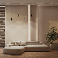 Трековый подвесной светильник Maytoni Focus LED (Фокус ЛЭД) TR041-2-12W3K-B Exility 3000K 12Вт 36°, IP20, черный