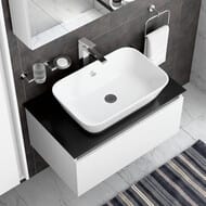 Смеситель для раковины-чаши VitrA Minimax Square A43724EXP однорычажный хром латунь