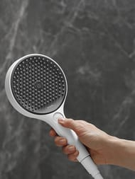 Душевая система Hansgrohe Rainfinity Showerpipe 360 1jet скрытый монтаж белый матовый 26842700 — изображение 5