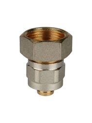 Соединитель STOUT 16х3/4"В обжимной, для металлопластиковых труб, SFS-0002-003416