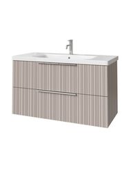 Тумба под раковину Caprigo RAIN 100 (976х446х550) подвесная, 2 ящика, цвет Сансет 36514-SF022