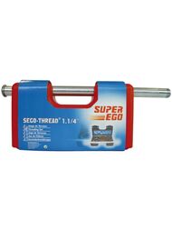 Комплект ручной резьбонарезной Super Ego PROMO с головками BSPT R до 1.1/4",  600240600