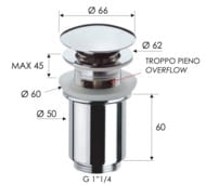 ������ ������ � ��������� 1 1/4 Remer 905CC114NO, ������ �������