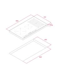 ������������ �������� ������ TEKA Total IZF 94300 MSP BLACK (900�510) ������