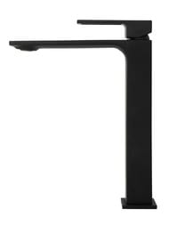 Смеситель на раковину BelBagno LUCE LUC-LMC-NERO-W0 высокий, однозахватный, без д/к, черный матовый