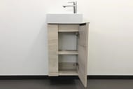 Тумба COMFORTY Асти-40 (415х700х225) подвесная,с раковиной, дуб дымчатый 00-00013798