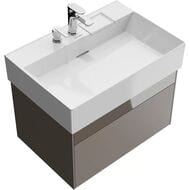 Тумба под раковину KERAMA MARAZZI TECNOLOGICA Logica подвесная с ящиками, 670х460х403, песчаный LOG.70.2\SAN