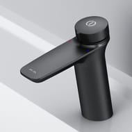 Смеситель AM.PM Inspire 2.0 для умывальника, однозахватный, излив 125 мм, черный F50A02522