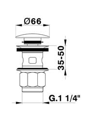 ������ ������ 1"1/4 ��� ������� CISAL ����: ������ ZA00162027