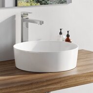 Умывальник RAVAK UNI 400 (400х400х120) без перелива, белый