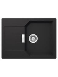 Мойка SCHOCK Manhattan 45 D (690х510) Cristalite+, корзинчатый клапан, цвет: оникс   700562