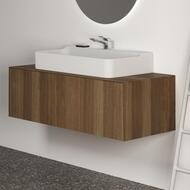 Тумба под раковину Ideal Standard CONCA 1200x505x370 1 ящик, темн орех, столешница с вырезом T3931Y5