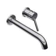 Смеситель для раковины Kerama Marazzi XPro/Икс-Про настенный с внутренней частью, хром XPRO.03.KM.CR