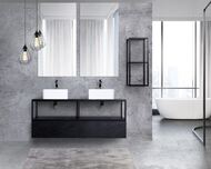 ����� ��� ������� Cezares CADRO (70x46�25) ���������, 1 ����, ���� Nero CADRO-70-1C-SO-NR-BLUM