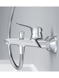 Смеситель AM.PM Sunny для ванны и душа, настенный, однозахватный, хром F85C10000