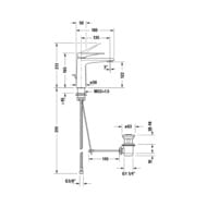 ��������� ��� �������� Duravit Tulum by Starck TU1020001010  �������������, ����